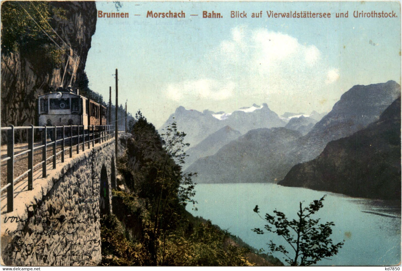 Brunnen - Morschach - Bahn - Autres & Non Classés