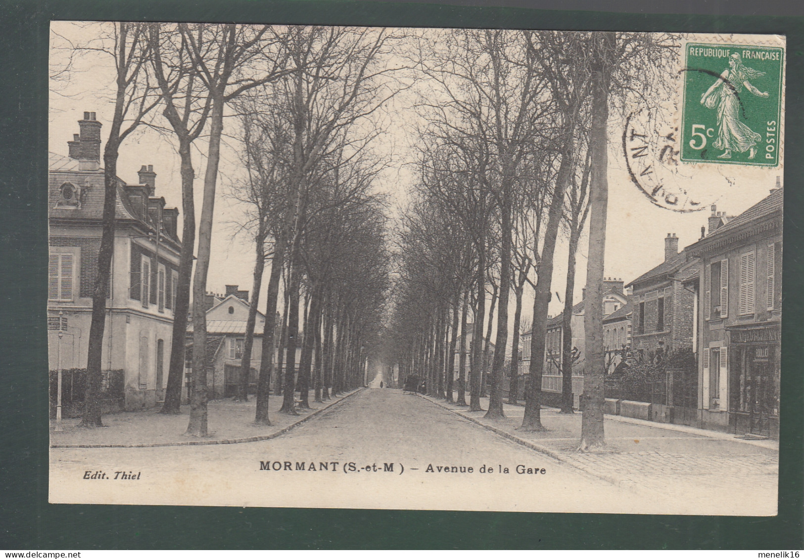 CP - 77 - Mormant - Avenue De La Gare - Mormant