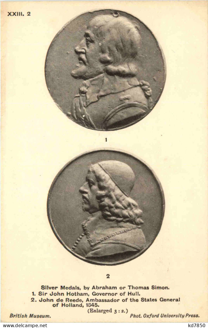 Silver Medals By Abraham Simon - Sonstige & Ohne Zuordnung