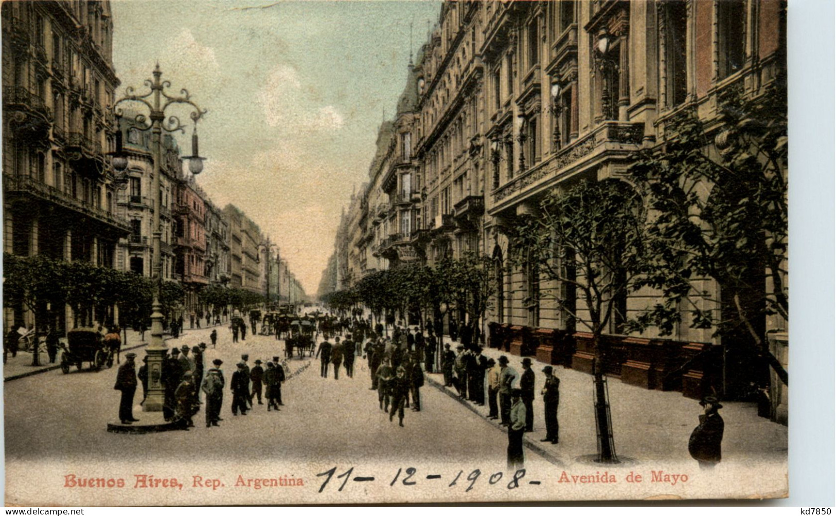 Argentina - Buenos Aires - Avenida De Mayo - Argentine