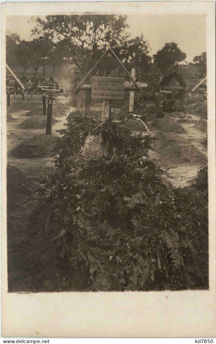 Friedhof - Preuss- Eisenbahn Betriebs Kompanie 2 - Cimiteri Militari