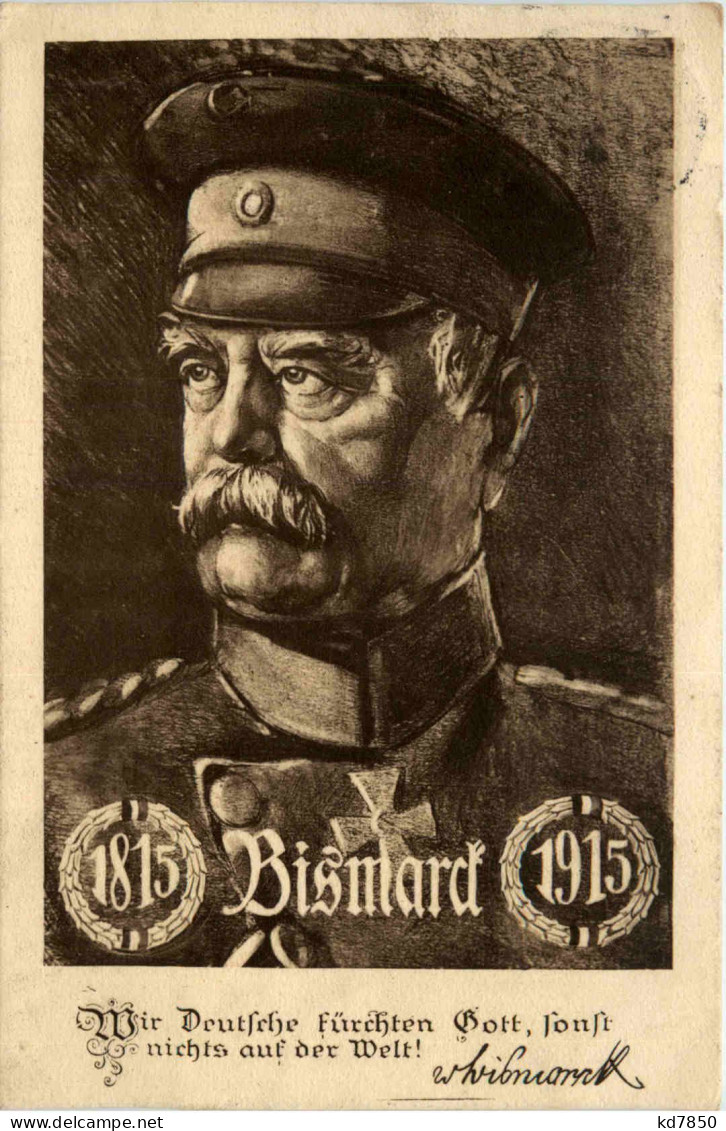 Bismarck 1915 - Politieke En Militaire Mannen