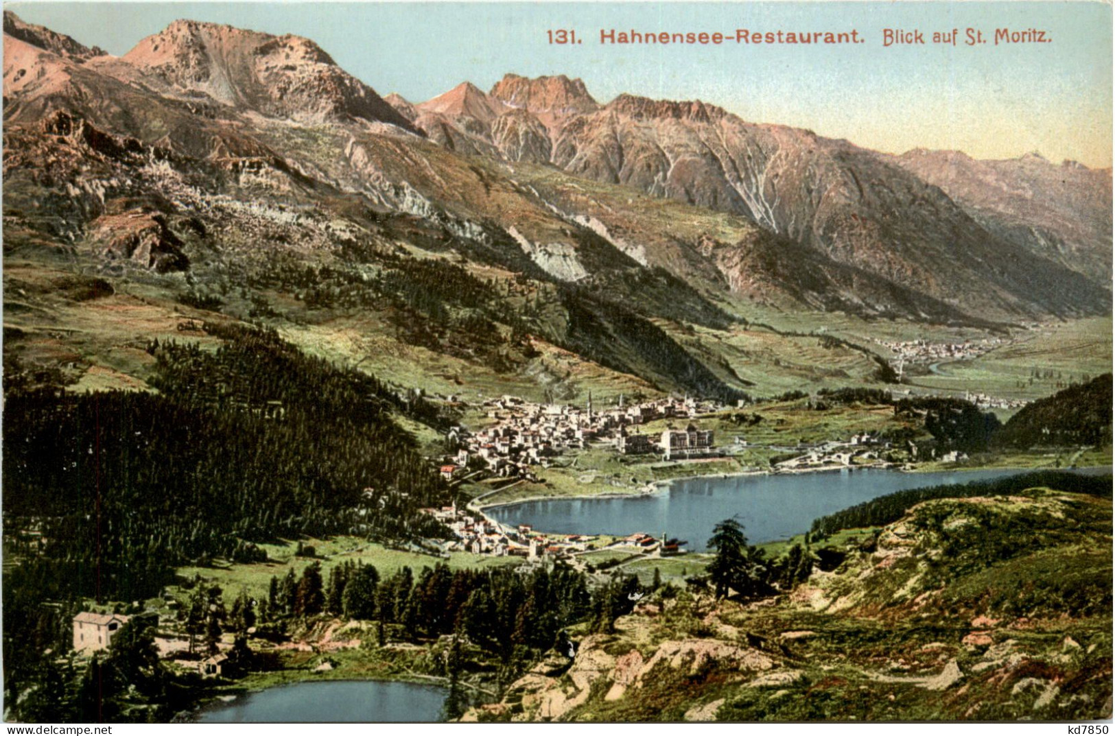 St. Moritz - Hahnensee Restaurant - St. Moritz