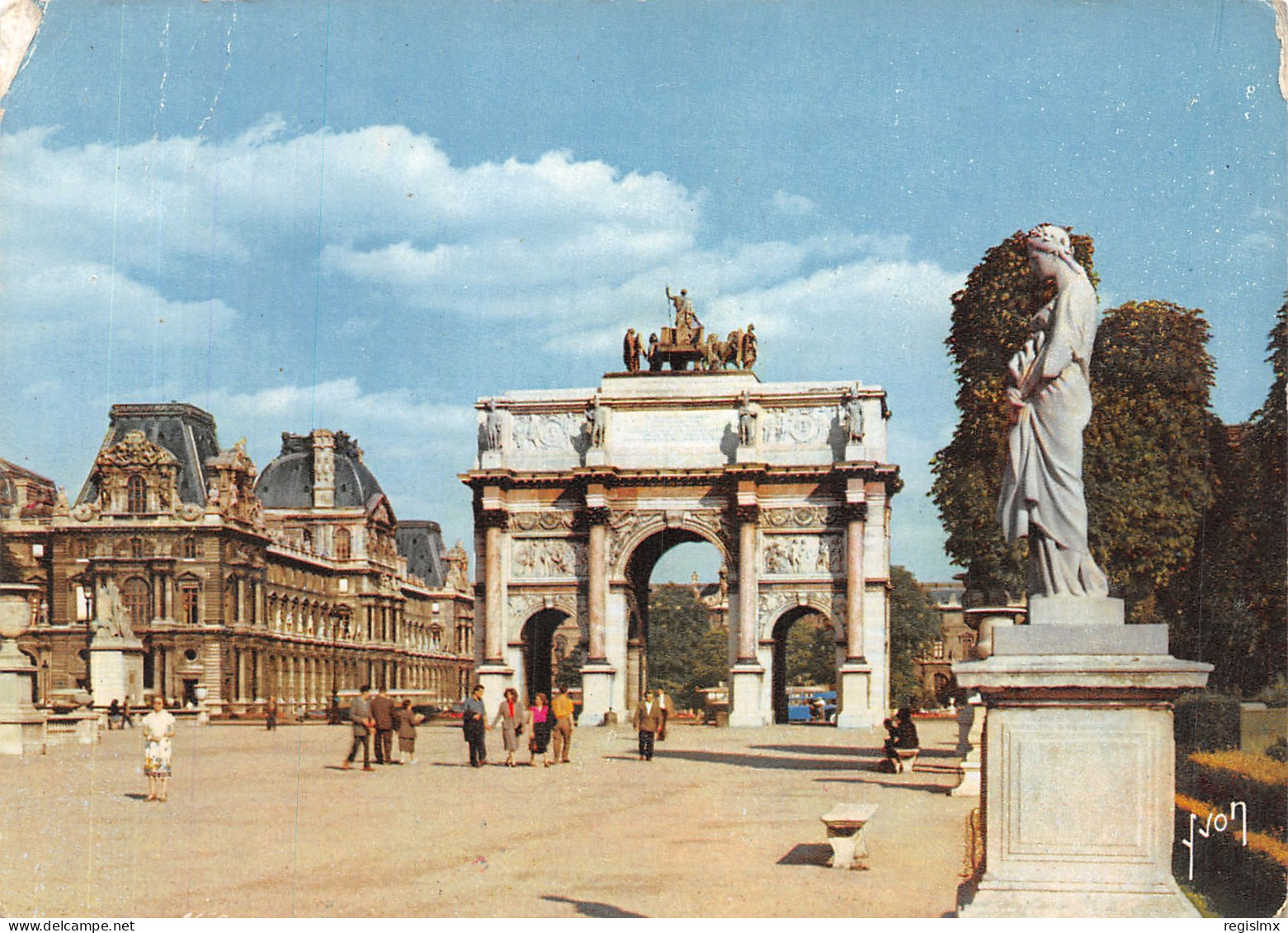 75-PARIS ARC DE TRIOMPHE DU CARROUSEL-N°T1118-F/0397 - Arc De Triomphe