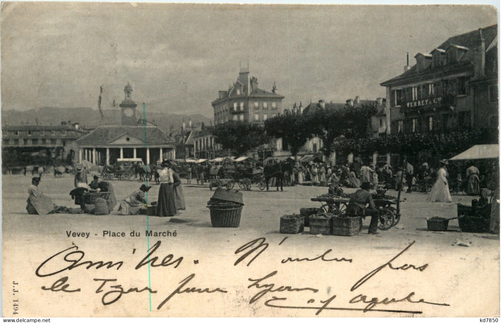 Vevey - Place Du Marche - Vevey