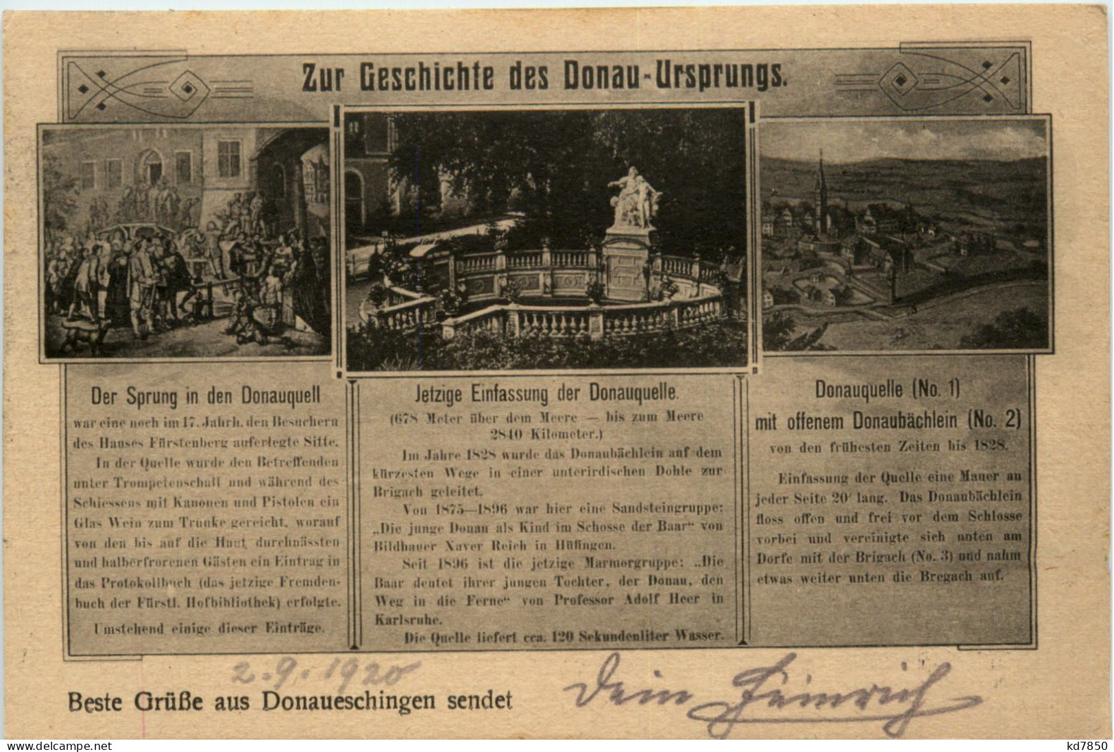 Gruss Aus Donaueschingen - Donaueschingen