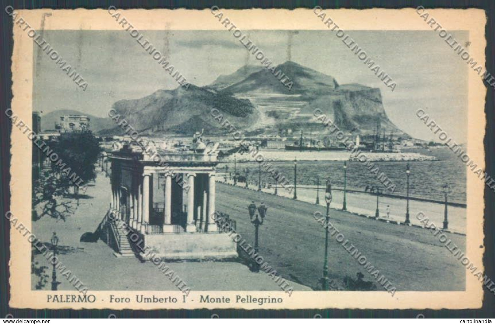 Palermo Città Monte Pellegrino Cartolina ZT7644 - Palermo