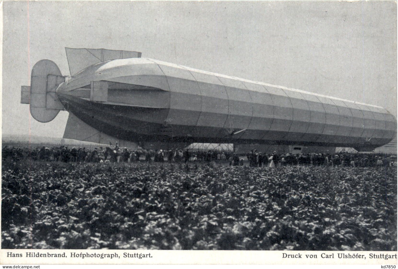 Echterdingen - Zeppelin 5. August 1908 - Dirigibili