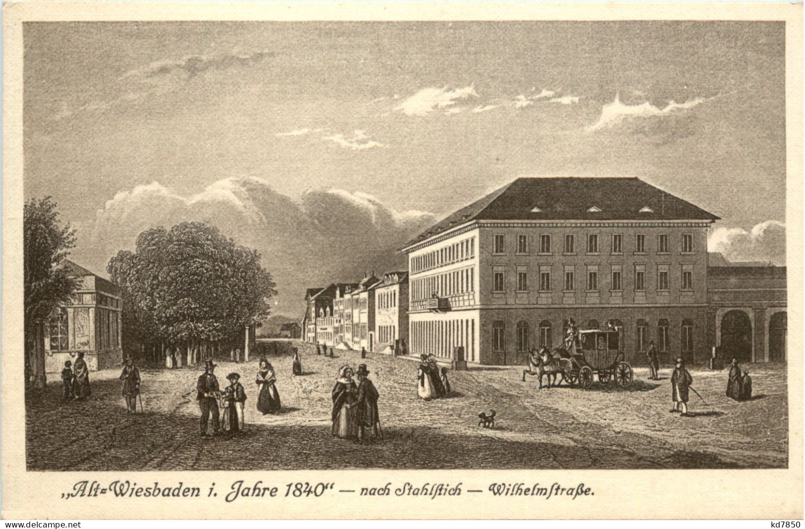 Wiesbaden Im Jahre 1840 - Wiesbaden