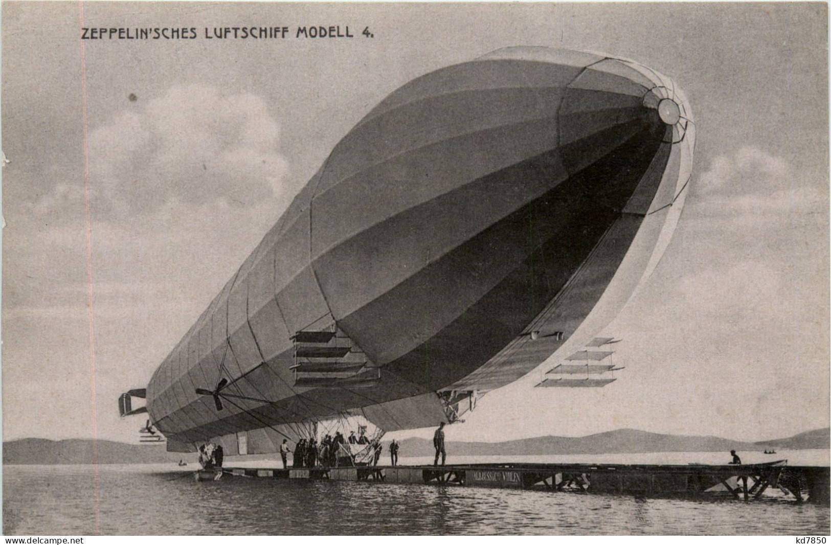 Zeppelin Luftschiff Modell 4 - Dirigibili