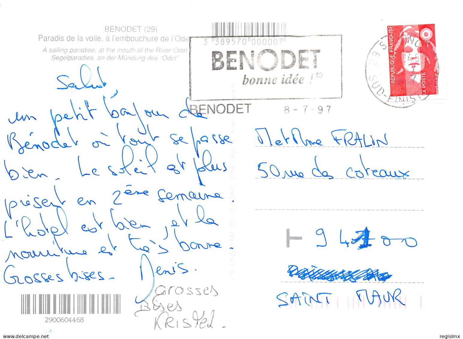 29-BENODET-N°T1119-C/0017 - Bénodet