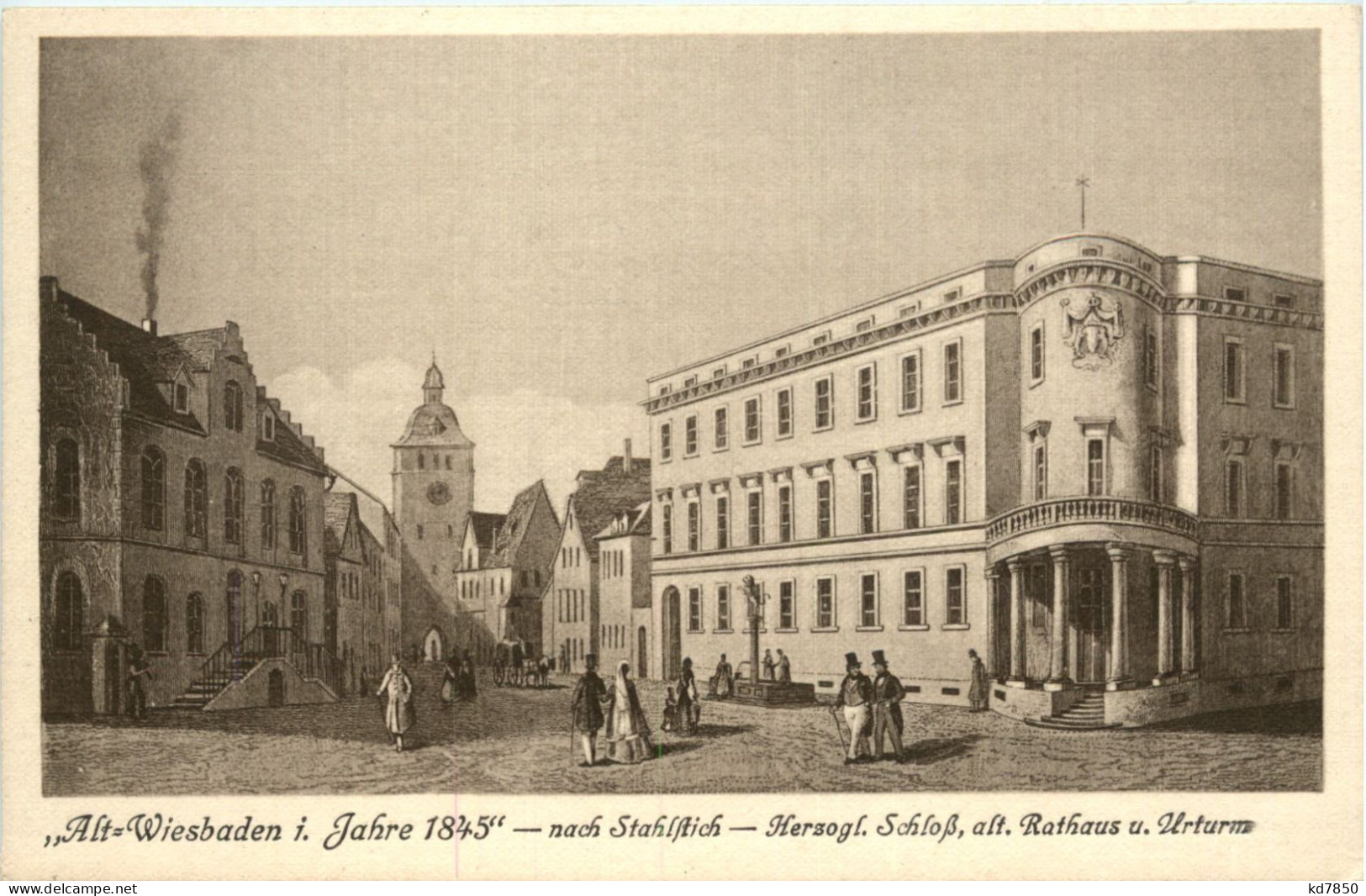 Wiesbaden Im Jahre 1845 - Wiesbaden