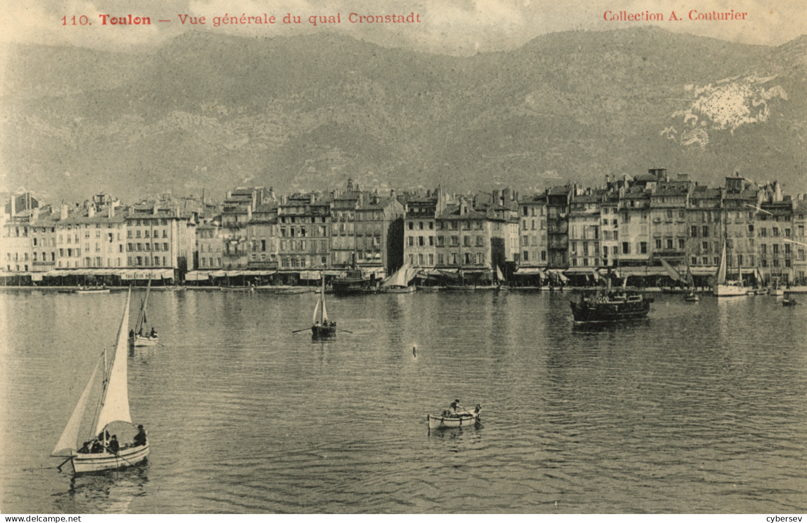 TOULON - Vue Générale Du Quai Cronstadt - Toulon