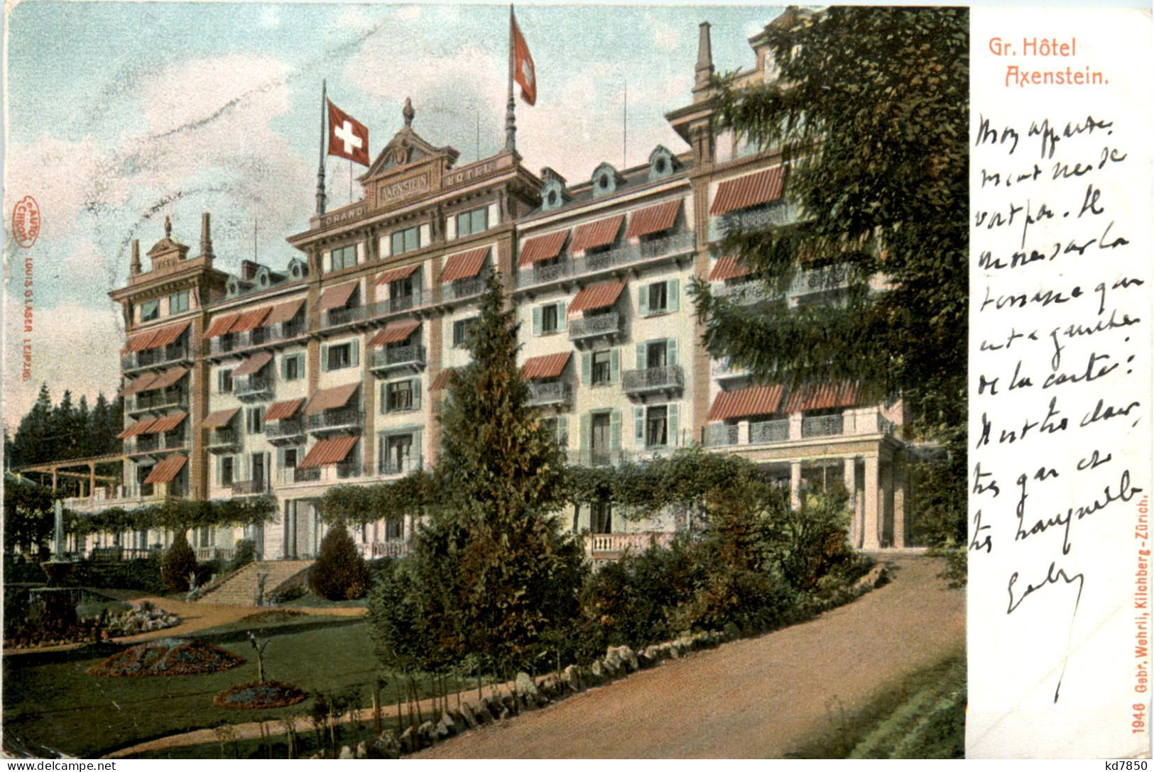 Axenstein - Grand Hotel Axenstein - Andere & Zonder Classificatie