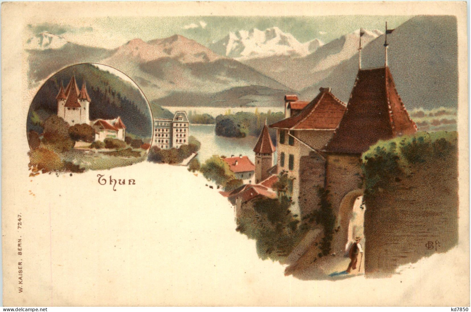 Thun - Litho - Thoune / Thun