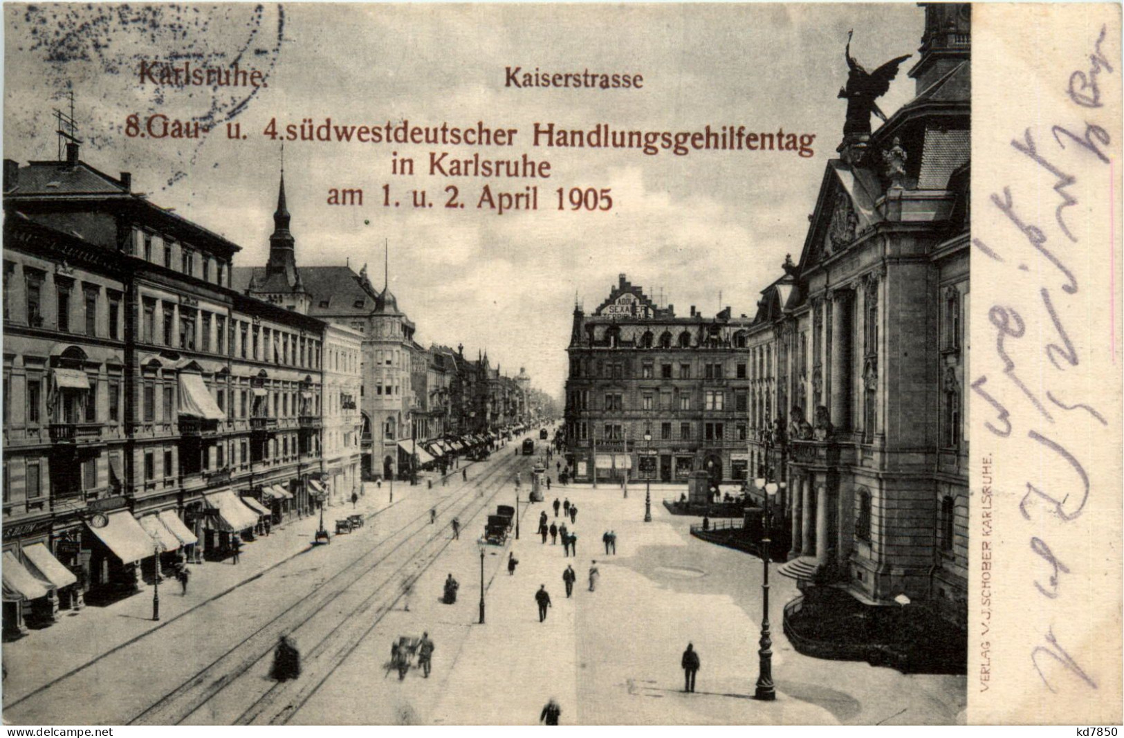 Karlsruhe - Handlungsgehilfentag 1905 - Karlsruhe