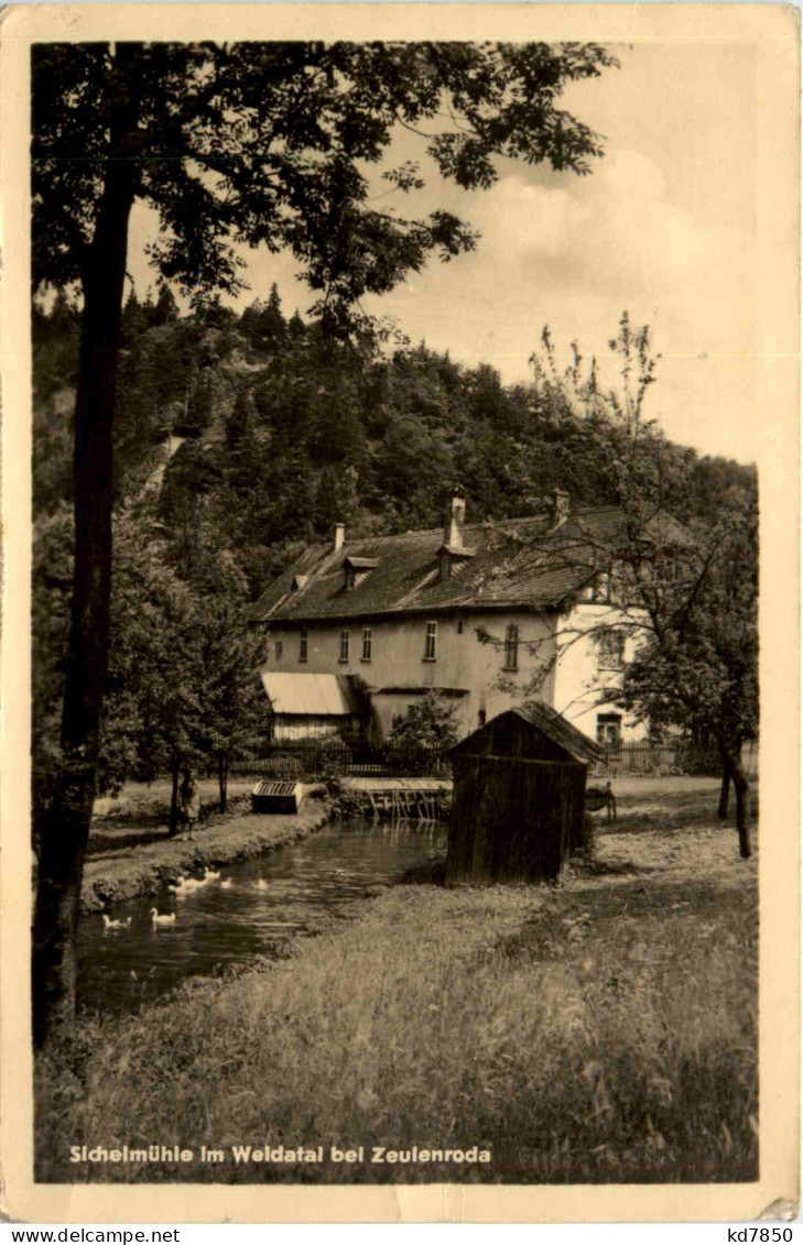 Stichelmühle Im Waldatal Bei Zeulenroda - Greiz