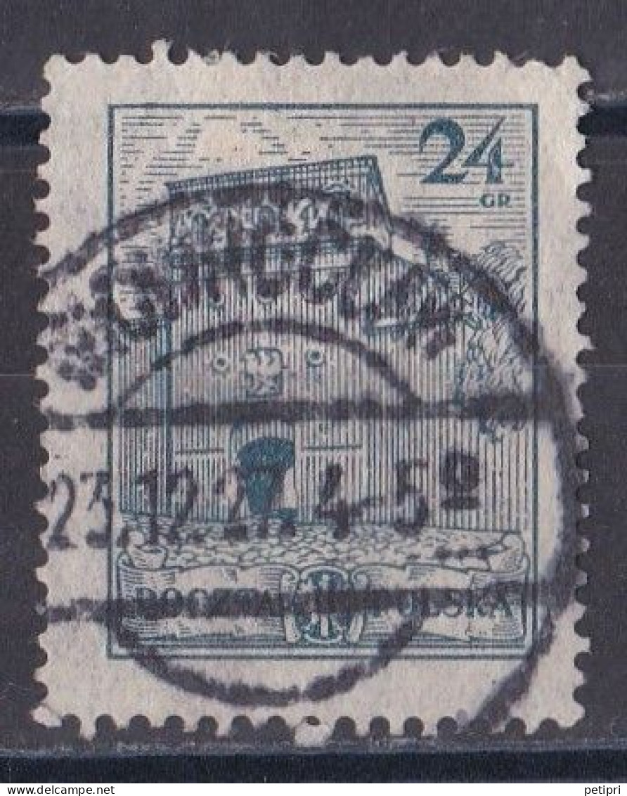 Pologne - République 1919  -  1939   Y & T N °  317  Oblitéré - Oblitérés