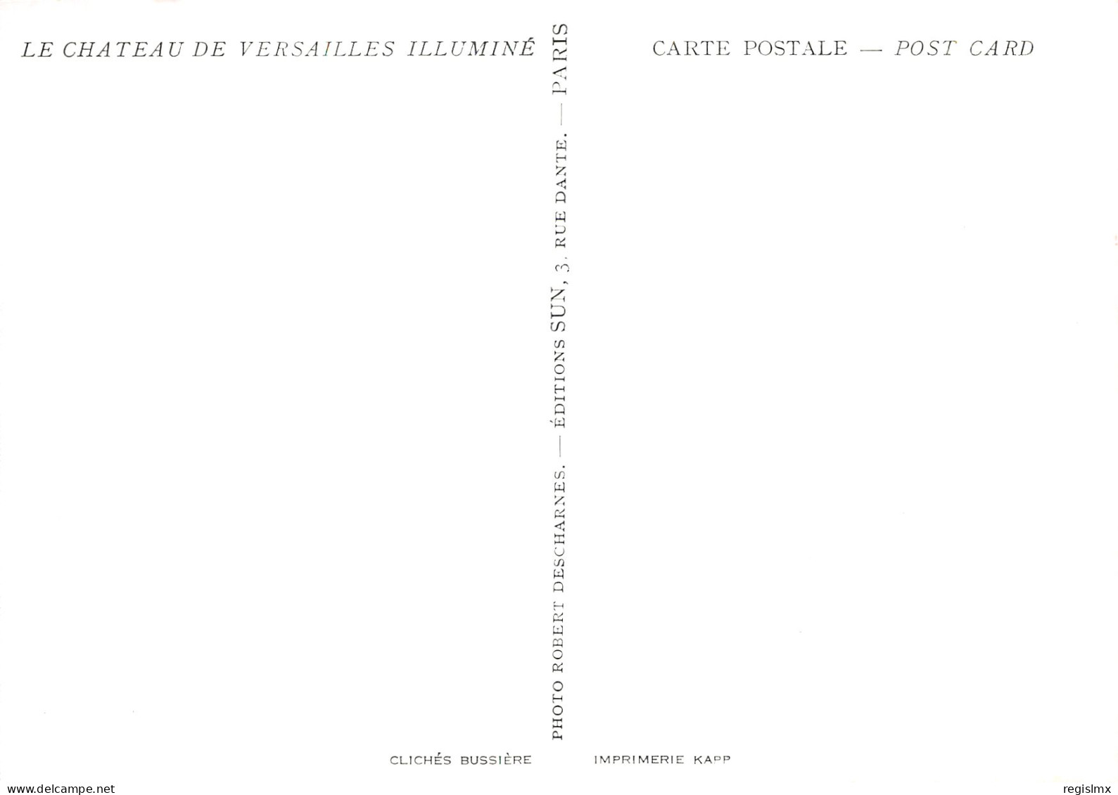 78-VERSAILLES LE CHATEAU-N°T1119-F/0195 - Versailles (Château)