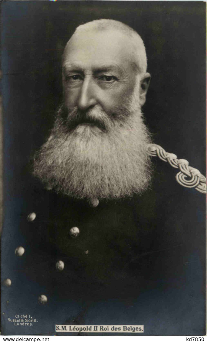 Leopold II Roi Des Belges - Familles Royales