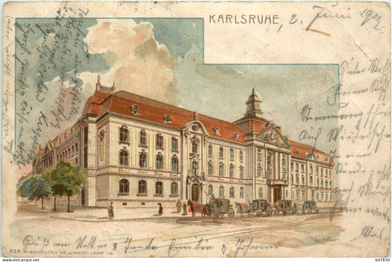 Karlsruhe - Litho - Karlsruhe