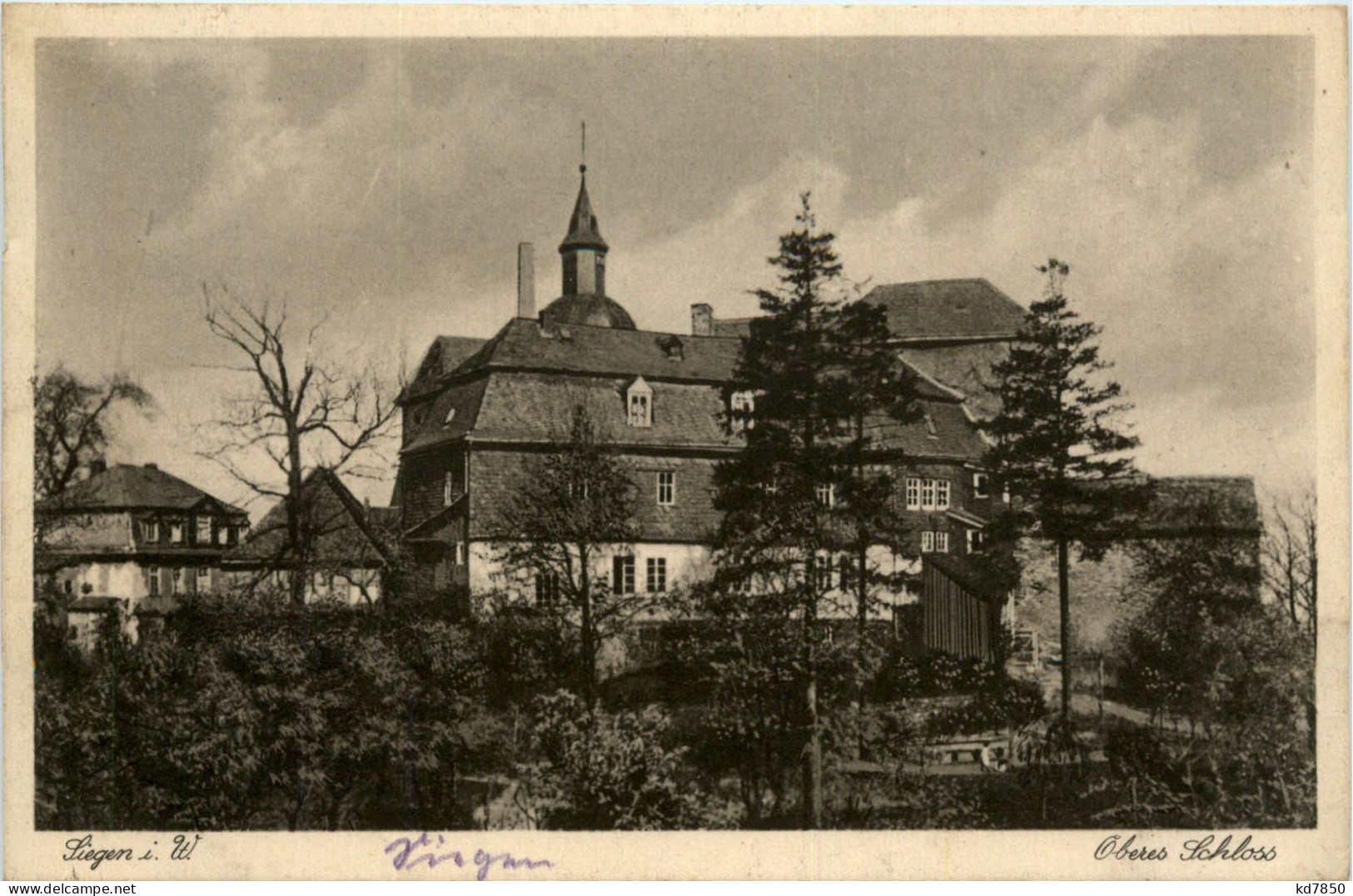 Siegen I. W. - Oberes Schloss - Siegen