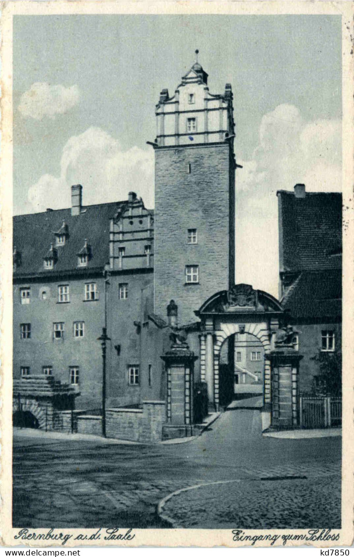 Bernburg - Eingang Zum Schloss - Bernburg (Saale)