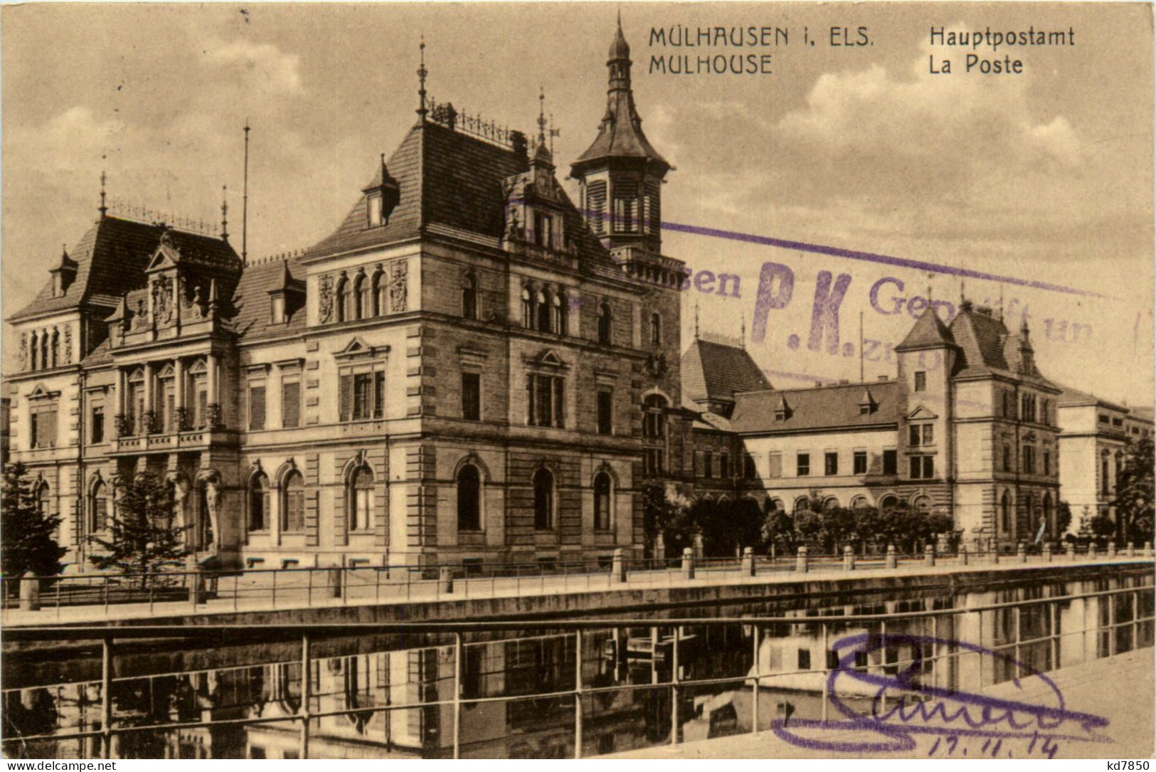 Mülhausen - Hauptpostamt - Mulhouse