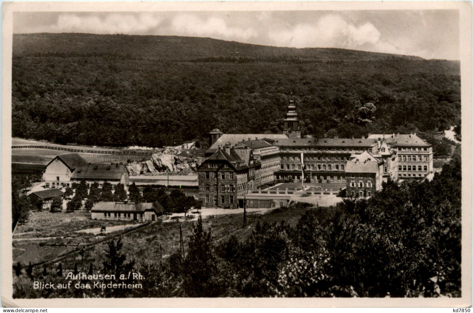 Aulhausen - Blick Auf Das Kinderheim - Rüdesheim A. Rh.