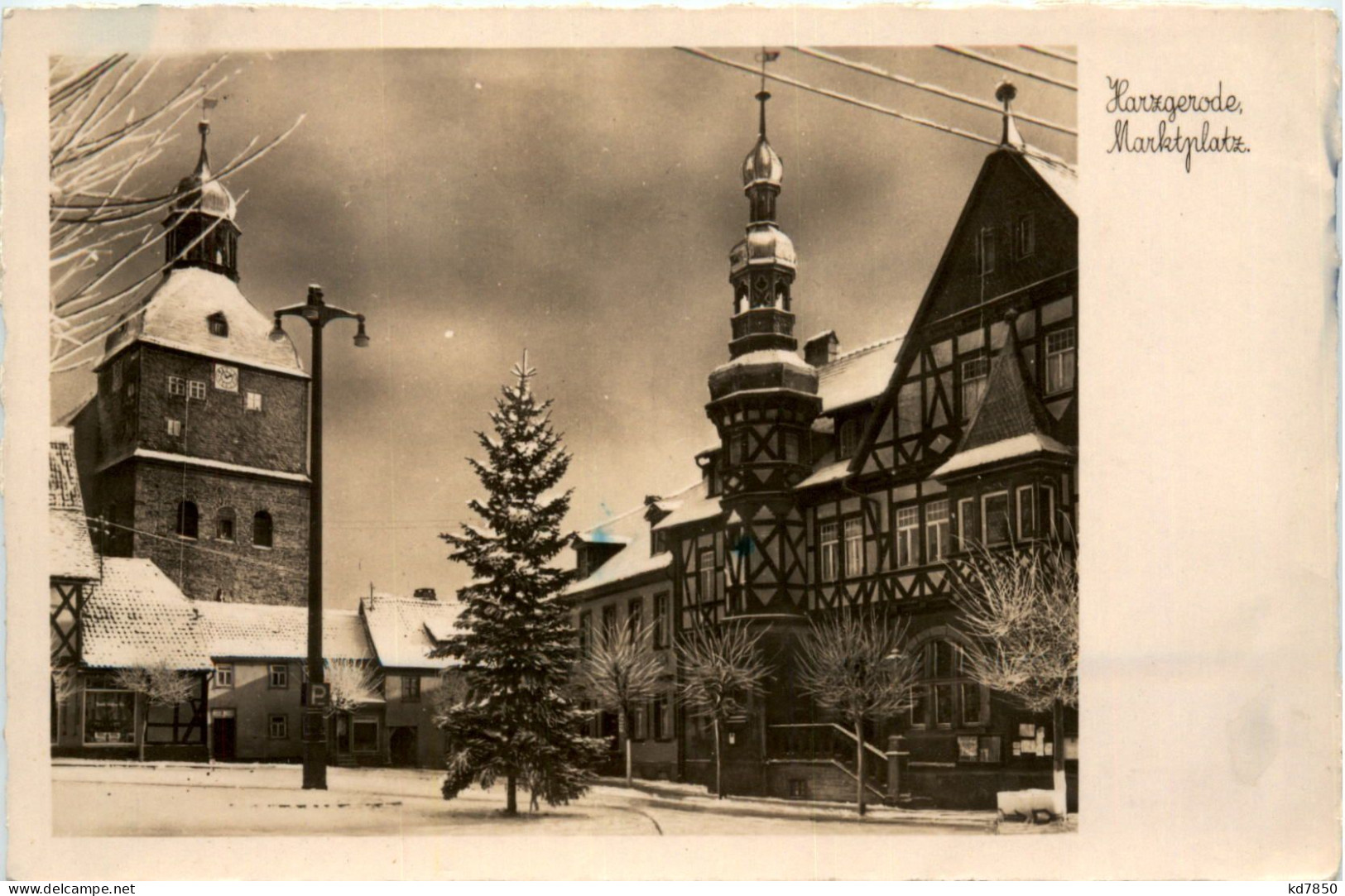 Harzgerode - Marktplatz - Harzgerode