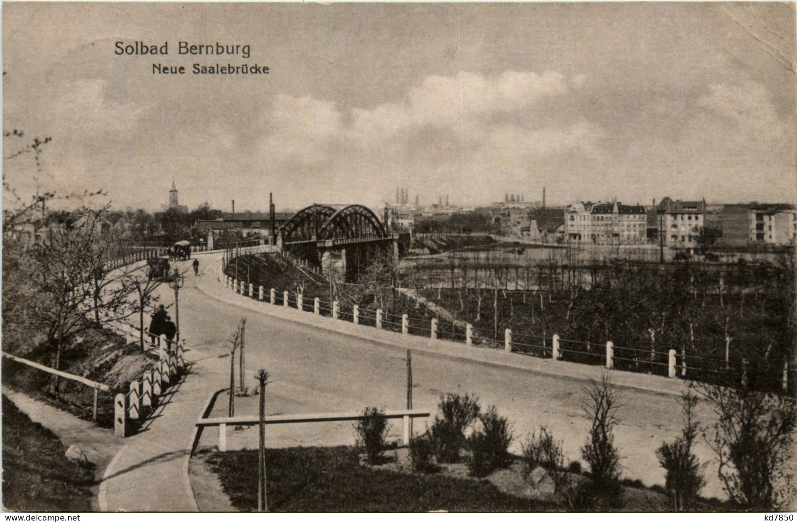 Bernburg - Neue Saalebrücke - Bernburg (Saale)