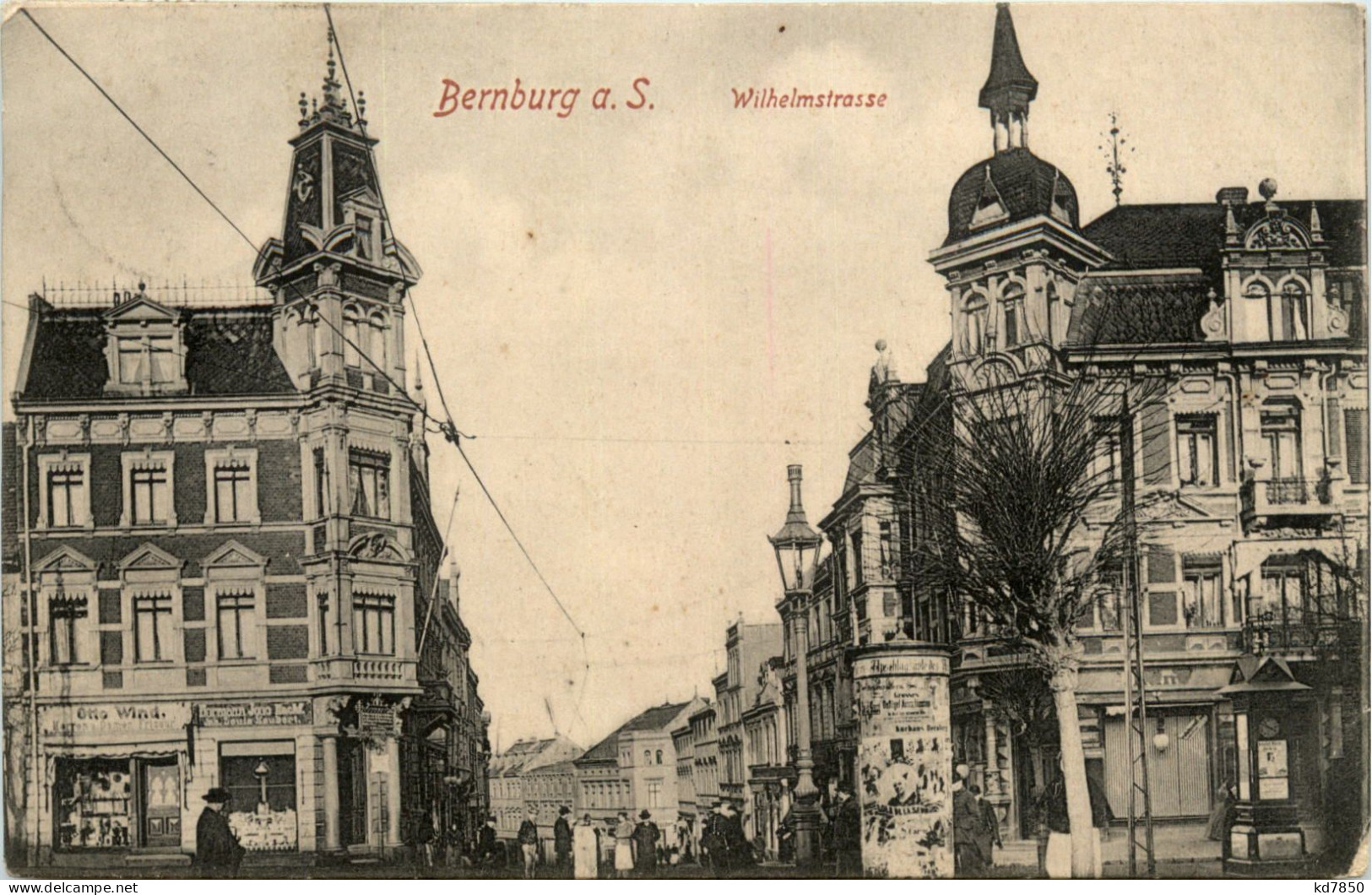 Bernburg - Wilhelmstrasse - Bernburg (Saale)