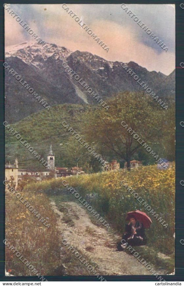 Aosta Saint Vincent Cartolina ZQ4764 - Aosta