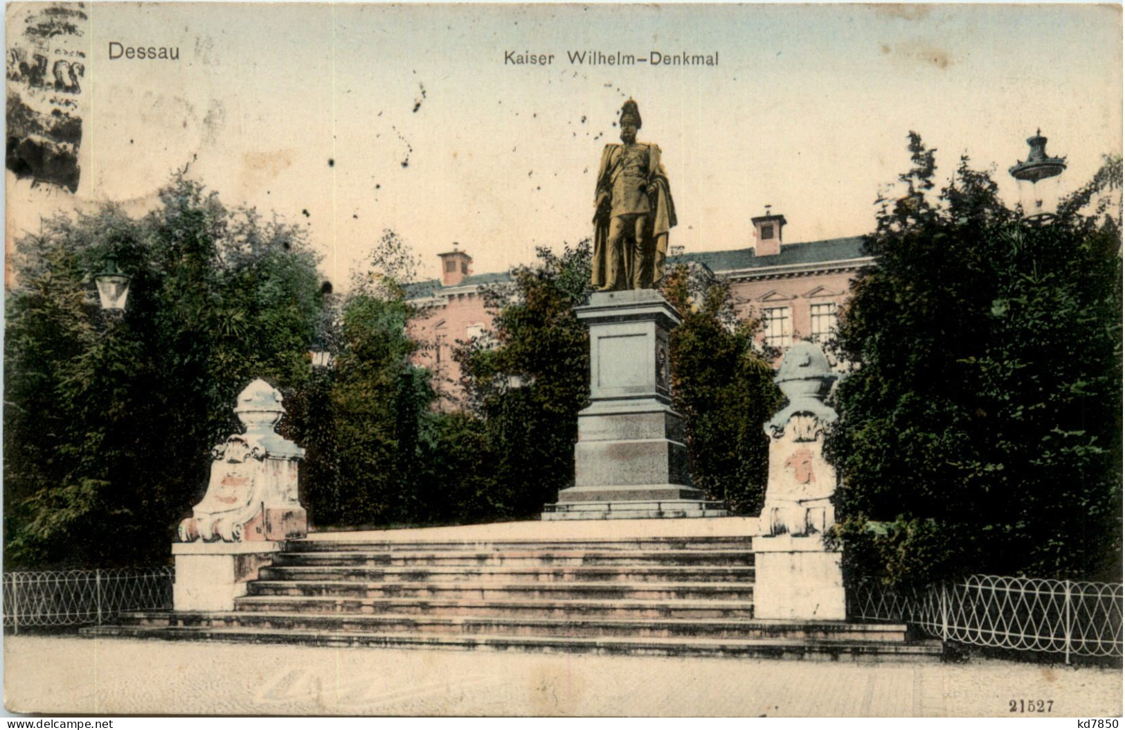 Dessau - Kaiser Wilhelm Denkmal - Dessau