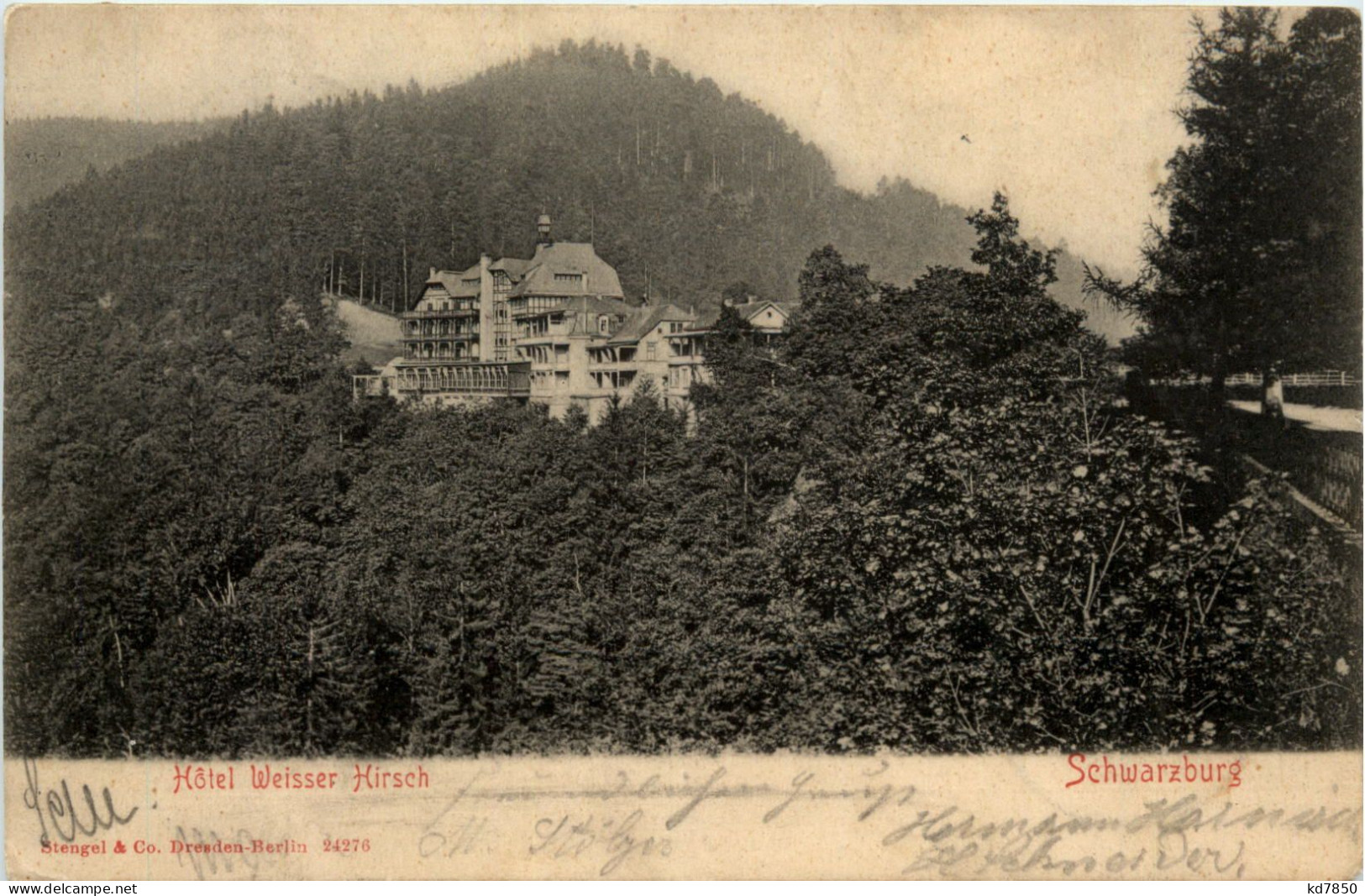 Schwarzburg, Hotel Weisser Hirsch - Saalfeld