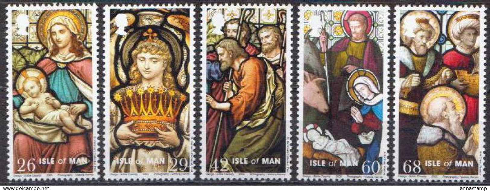 Isle Of Man MNH Stamps - Noël