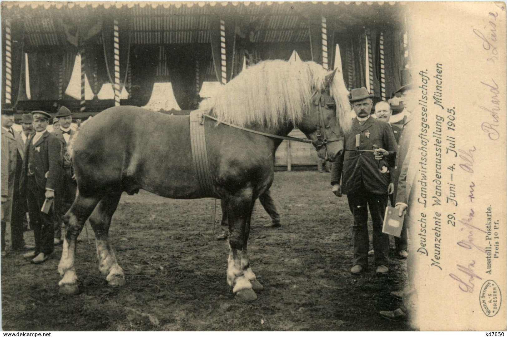 München - Landwirtschaftsgesellschaft Wanderausstellung 1905 - München