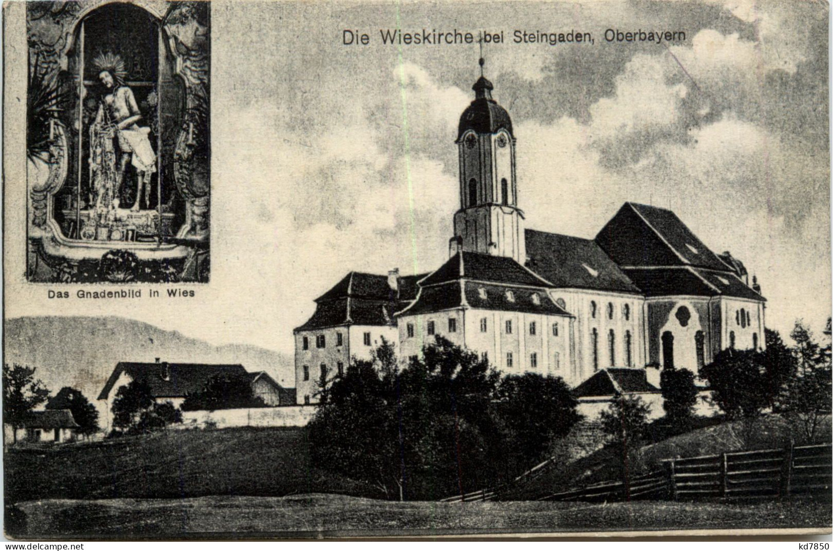 Die Wieskirche Bei Steingaden, Oberbayern - Weilheim