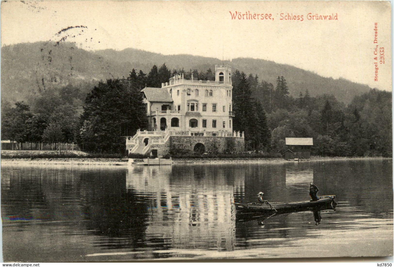 Klagenfurt, BWörthersee, Schloss Grünwald - Klagenfurt