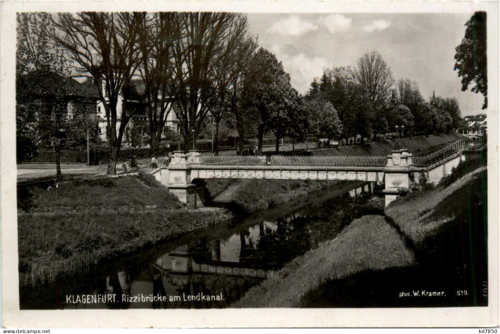 Klagenfurt, Rizzibrücke Am Lendkanal - Klagenfurt