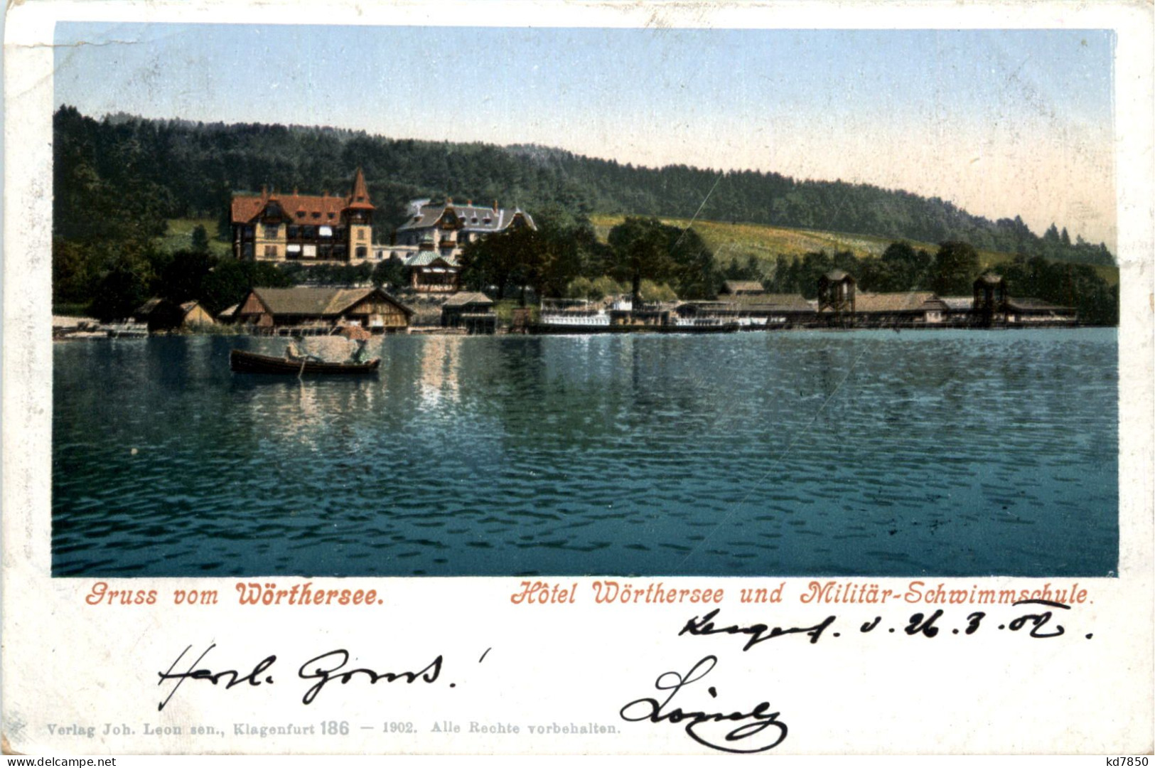 Klagenfurt, Hotel Wörthersee Und Militär-Schwimmschule - Klagenfurt