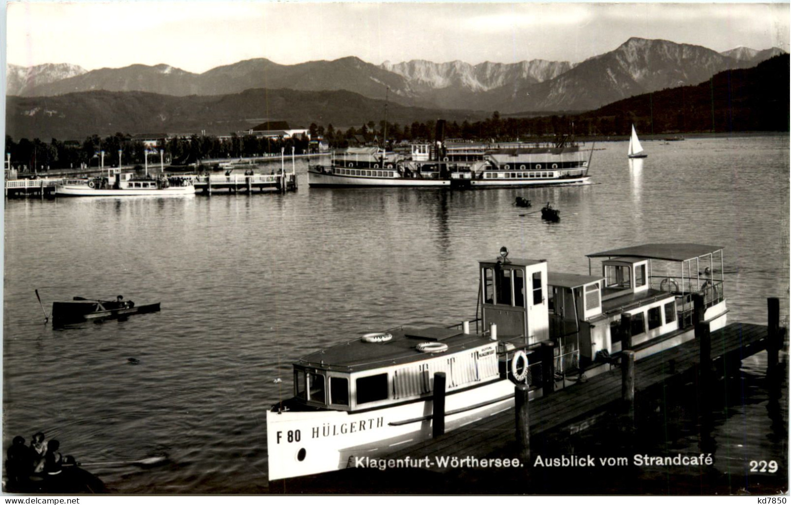 Klagenfurt, Ausblick Vom Strandcafe - Klagenfurt