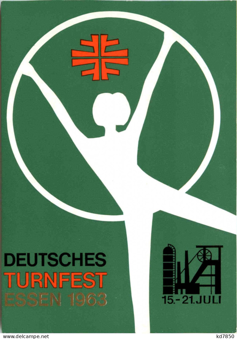 Essen, Deutsches Turnfest 1963 - Essen