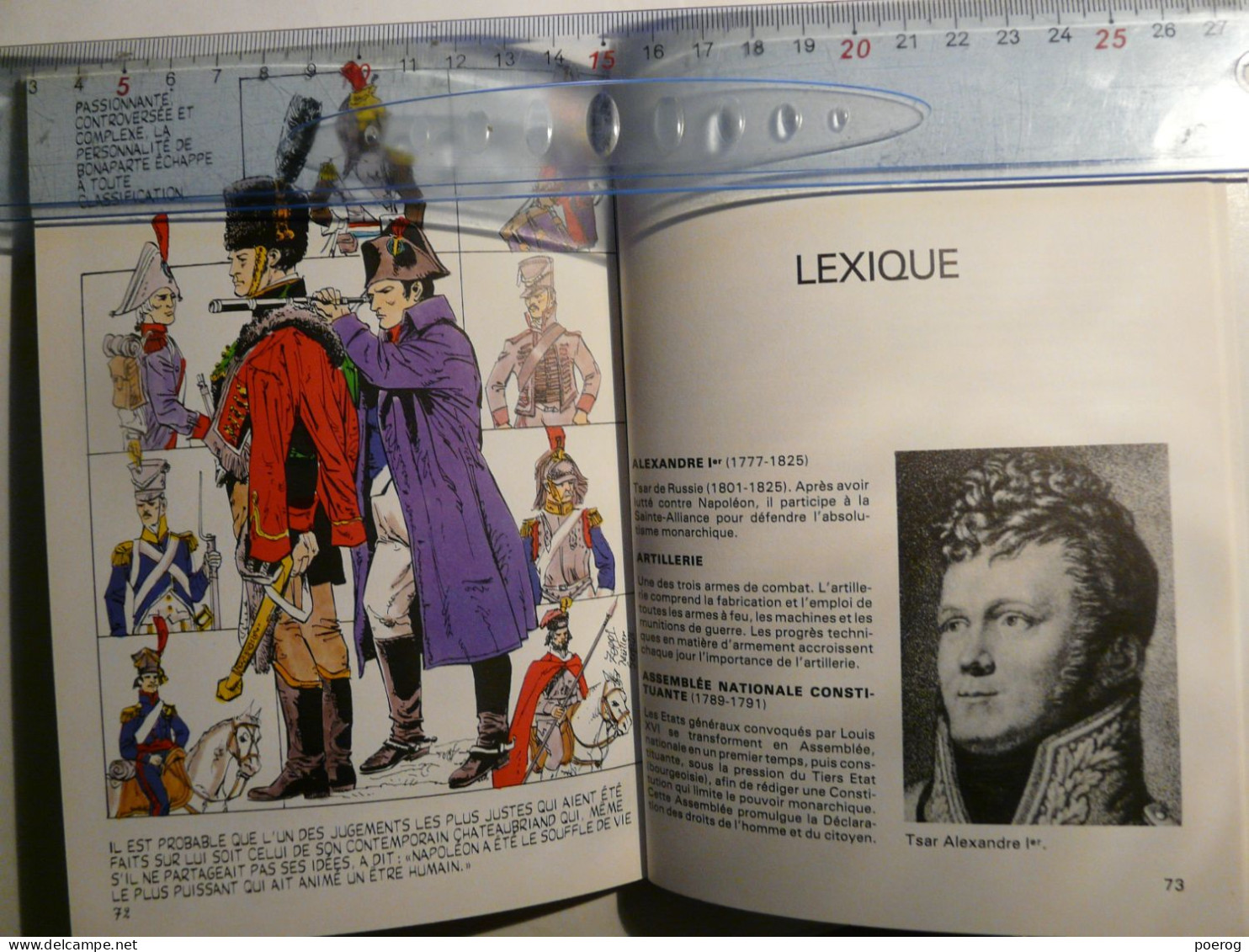 NAPOLEON - LES GRANDES BIOGRAPHIES EN BANDES DESSINEES BD - BIOGRAPHIE COLLECTIF 1983 - GEORGETA PUSZTAI - Other & Unclassified