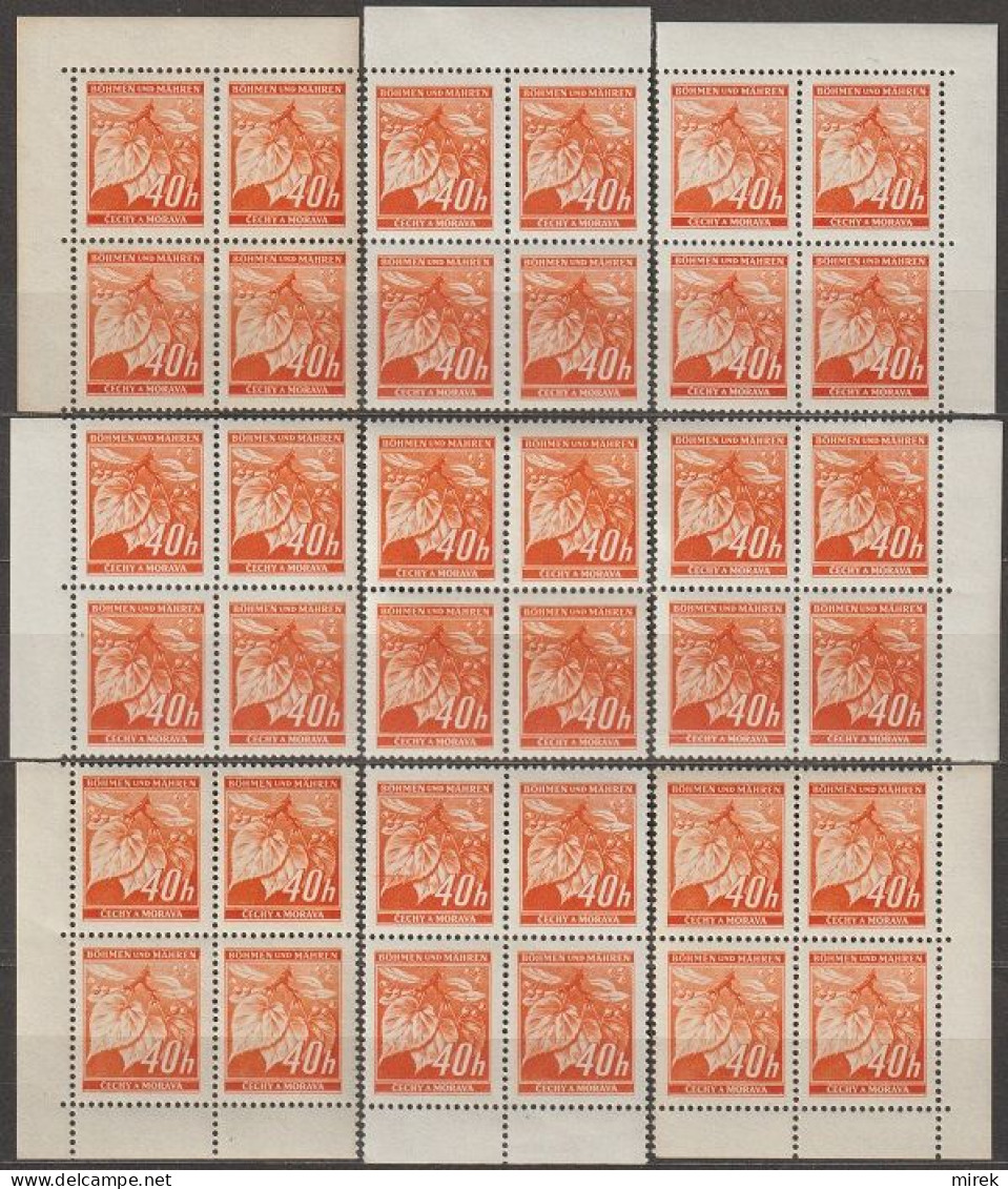 084/ Pof. 26, Complete Big Miniature - Unused Stamps