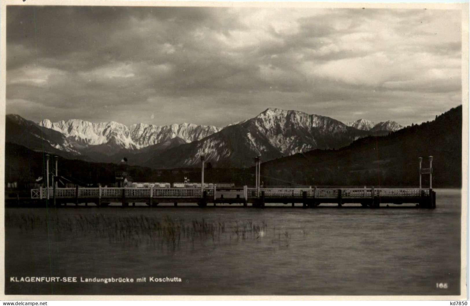 Klagenfurt, Landungsbrücke Mit Koschutta - Klagenfurt