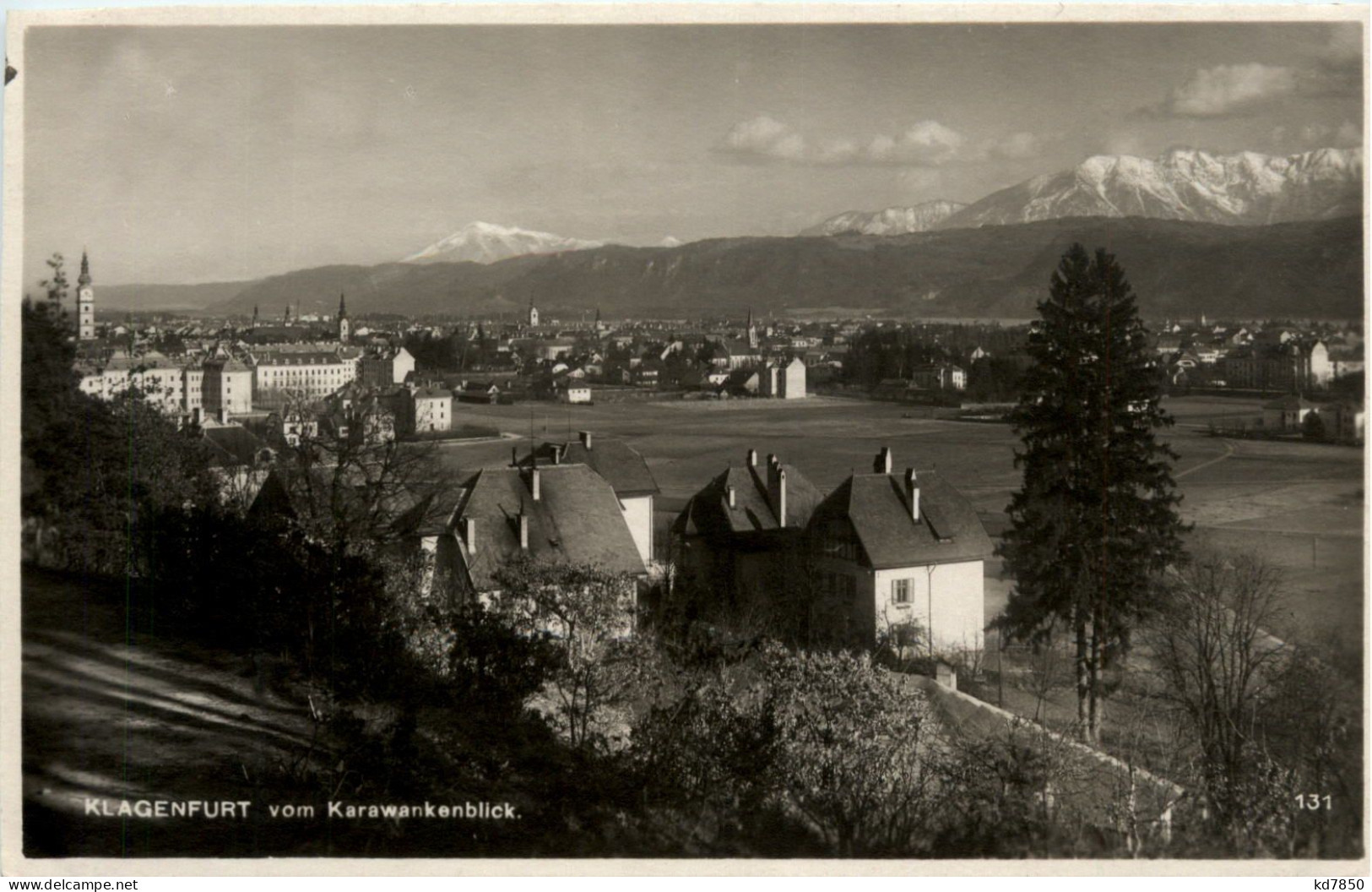 Klagenfurt, Vom Karawankenblick - Klagenfurt