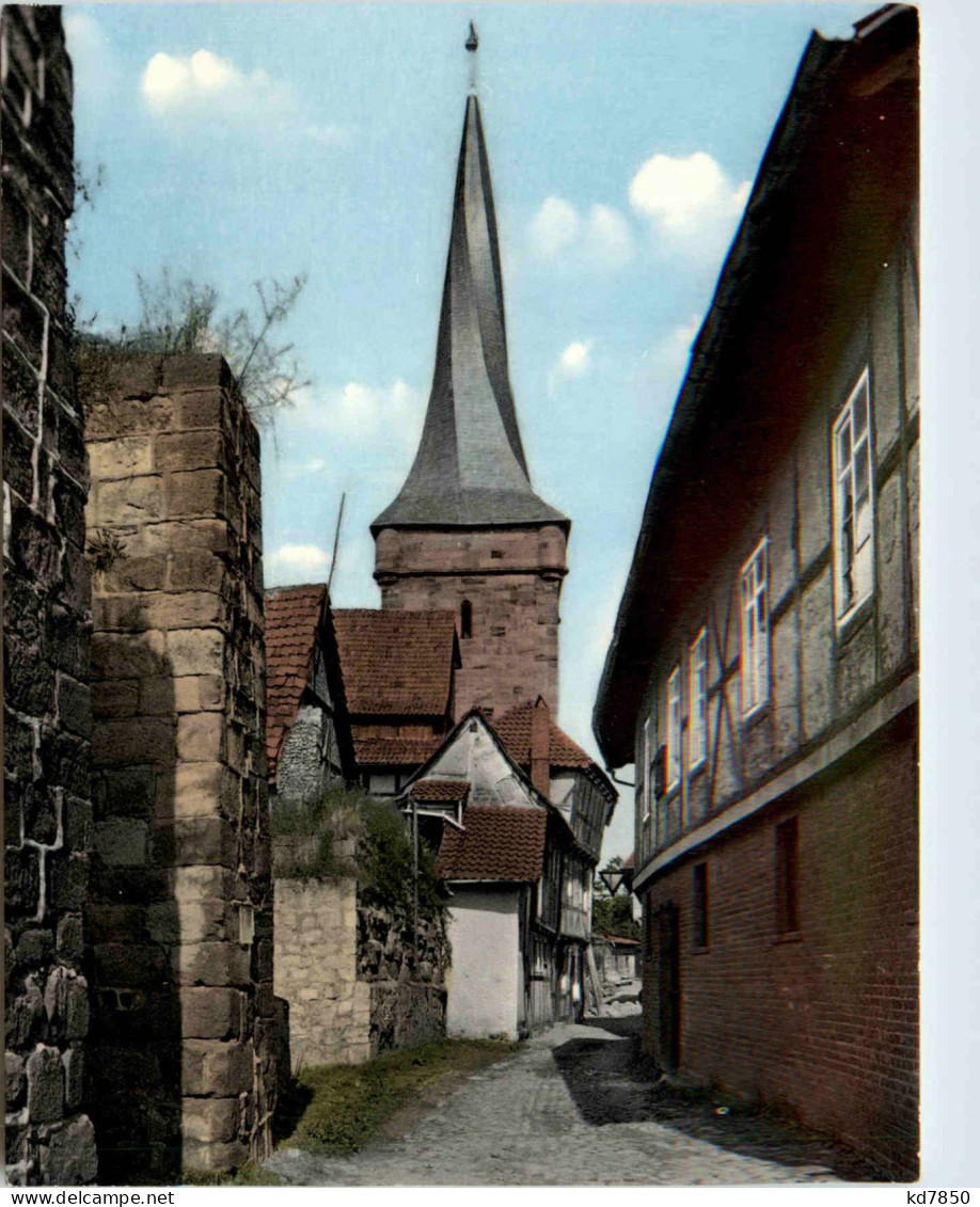 Duderstadt, Hinter Der Mauer Mit Blick Auf Westerturm - Duderstadt