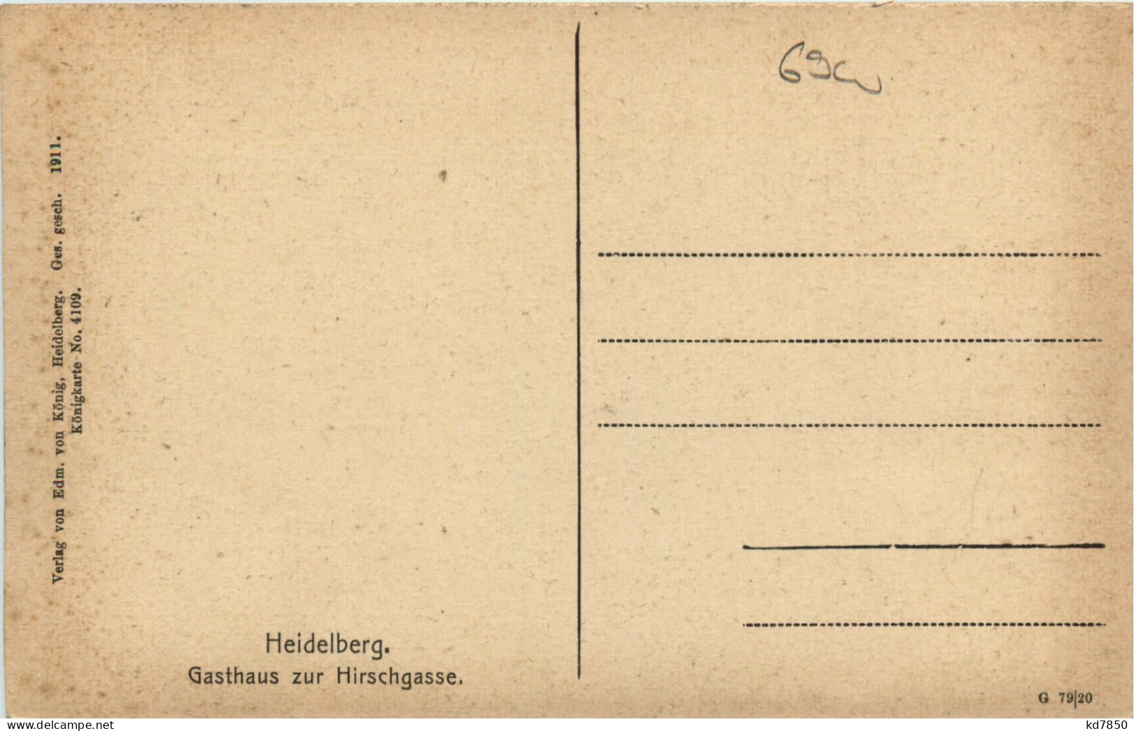 Heidelberg - Gasthaus Zur Hirschgasse - Heidelberg