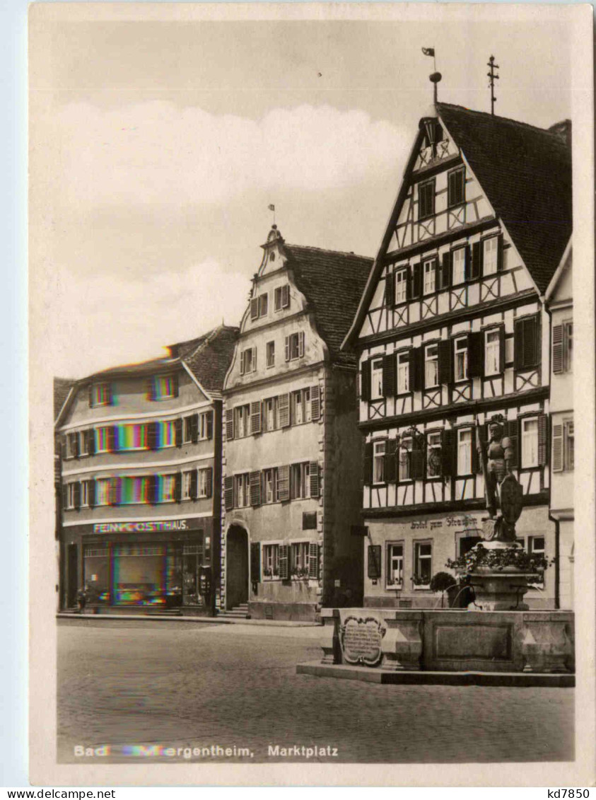 Bad Mergentheim, Marktplatz - Bad Mergentheim